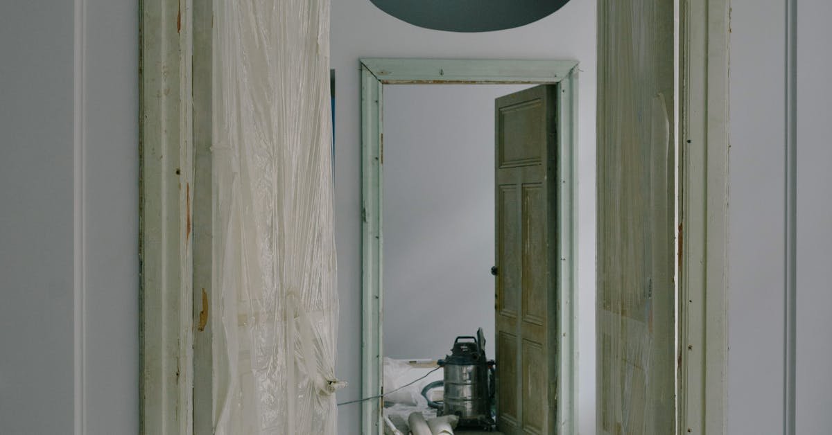 Stripped-out commercial property interior showing neglected condition typical of end-of-lease dilapidations